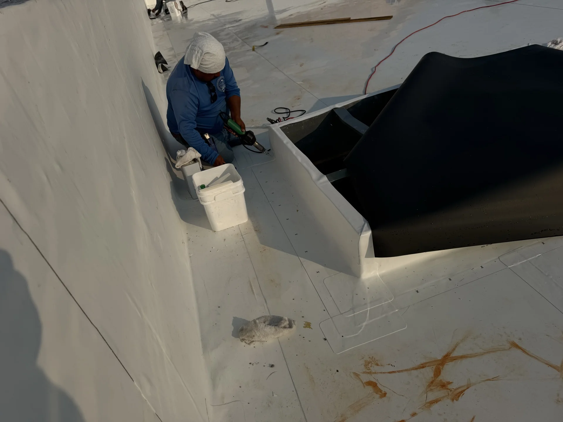 Hot-Air Welded Detail Work